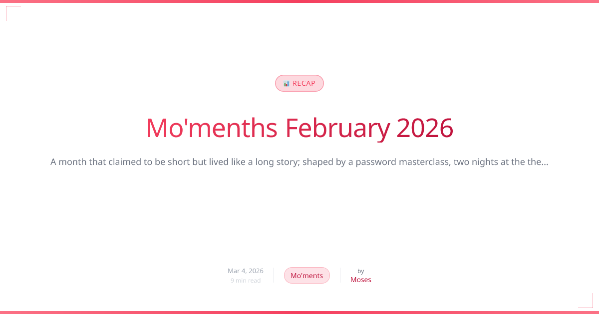 Mo'menths February 2026 preview image