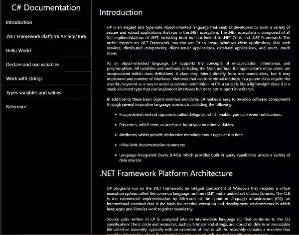 FCC: Technical Documentation Page