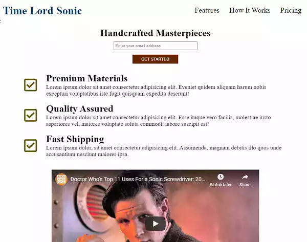 FCC:Product Landing Page